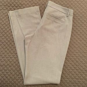 EUC Express Low rise barely boot editor pants